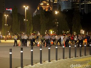 Kendaraan Bisa Melintas Lagi di Lokasi Ledakan Petasan Parkit Senayan