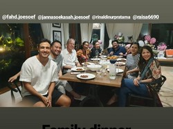 Family Dinner ala Hamish Daud dan Raisa