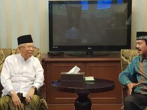 Maruf Amin Terima Dukungan dari Pewaris Kesultanan Banten