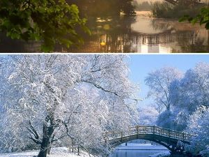 Potret Keren Kota-kota Bersalju