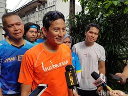 Tak Hadir Debat Kedua, Sandi Dampingi Prabowo Simulasi Siang Ini