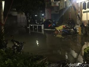 Banjir di Komplek Polri Mampang, Belum Ada Warga Mengungsi