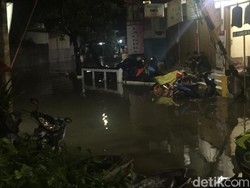 Banjir di Komplek Polri Mampang, Belum Ada Warga Mengungsi