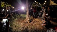 Ini TKP Ledakan Petasan di Parkir Timur Senayan