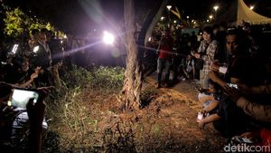 Ini TKP Ledakan Petasan di Parkir Timur Senayan