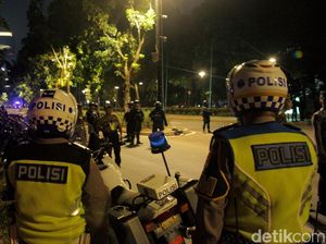 Suasana Terkini Pasca Ledakan di Parkit Senayan