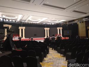 Intip Yuk! Persiapan Arena Debat Kedua Pilpres 2019