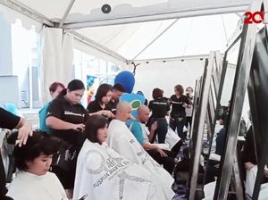 Gandeng Anak Penyintas Kanker Lewat Aksi Berani Gundul