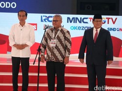 KPU: Jokowi dan Prabowo Tak Pakai Earpiece Saat Debat Kedua