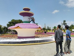 Pedemo Minta Tugu Raflesia di Taman Senilai Rp 2,3 M Diganti