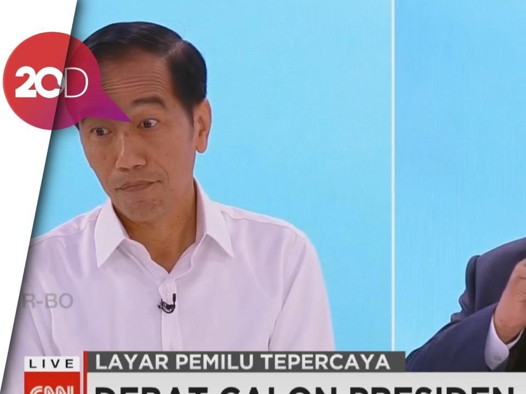 Penampakan Ekspresi Jokowi Saat Diserang Soal Infrastruktur Penampakan Ekspresi Jokowi Saat Diserang Soal Infrastruktur