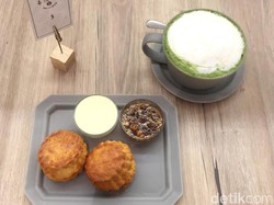 Chavaty: Santai Sore Ditemani Matcha Tea Latte Plus Scone Hangat