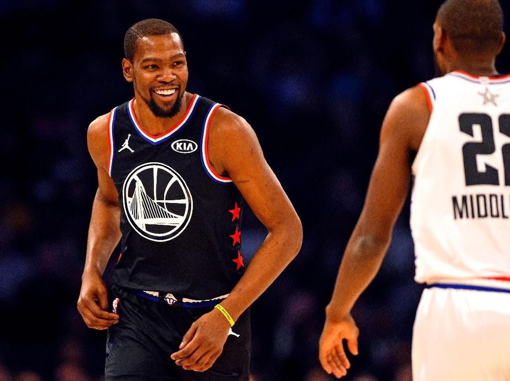Kevin Durant MVP di NBA All Star 2019