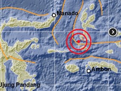 Gempa M 5,2 Guncang Halmahera Selatan