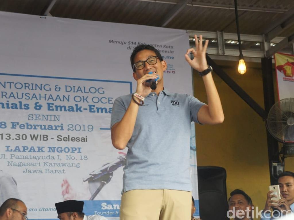 Sandiaga: Lahan Prabowo di Aceh Digunakan Aktivis GAM