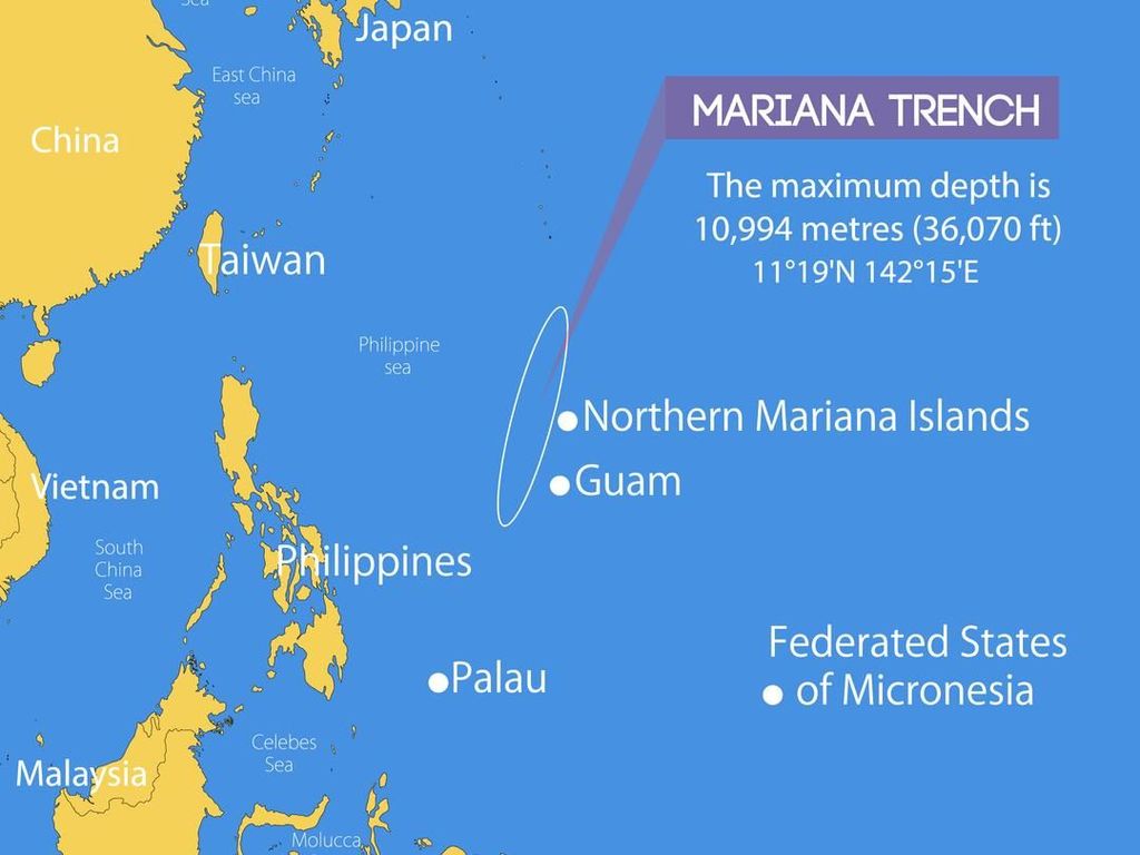 Begini Misteri dan Fakta Palung Mariana Begini Misteri dan Fakta Palung Mariana