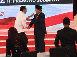 Jokowi vs Prabowo di 5 Survei Terakhir