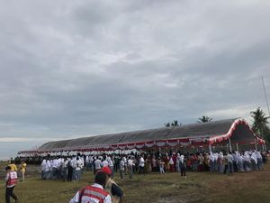 Kunjungi Banten, Jokowi Pantau Kegiatan Tagana Masuk Sekolah