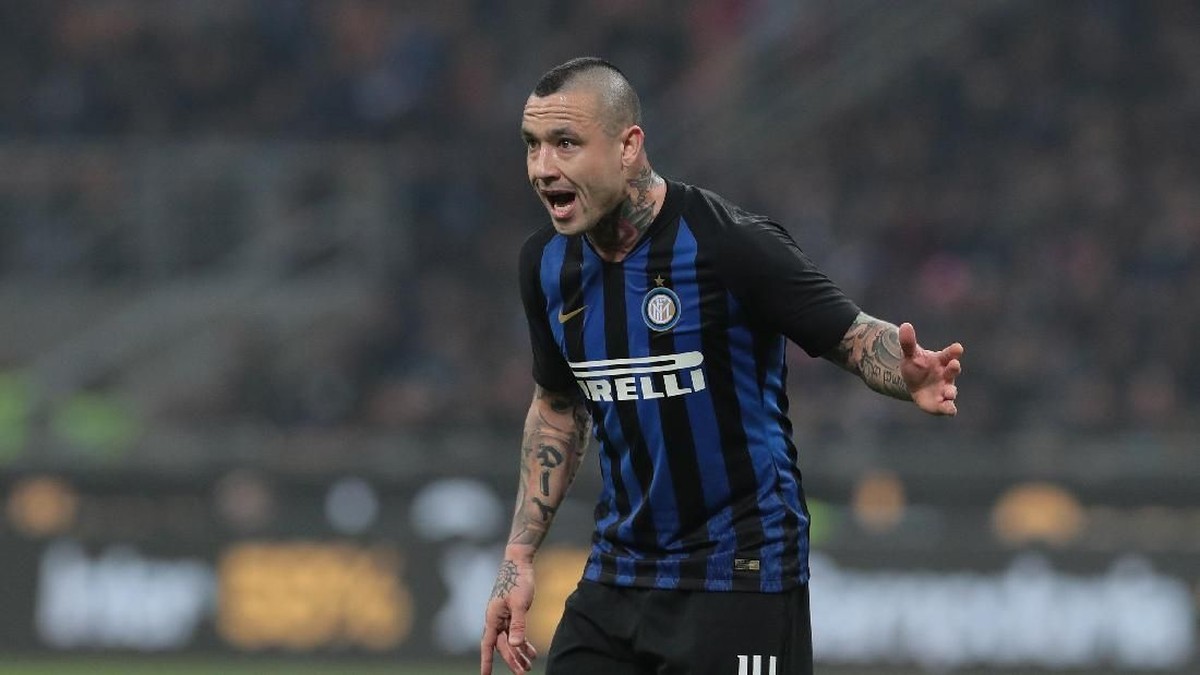 Radja Nainggolan membobol gawang Sampdoria yang dikawal Emil Audero (Emilio Andreoli/Getty Images)