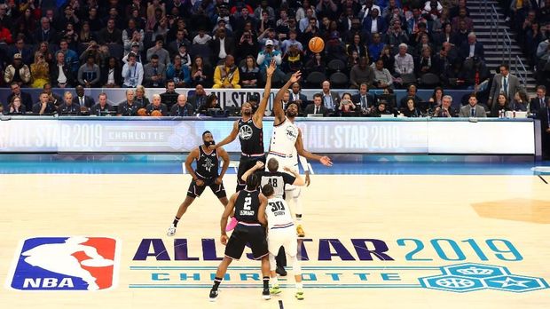 Tim LeBron berhasil mengalahkan Tim Giannis di NBA All Star 2019.