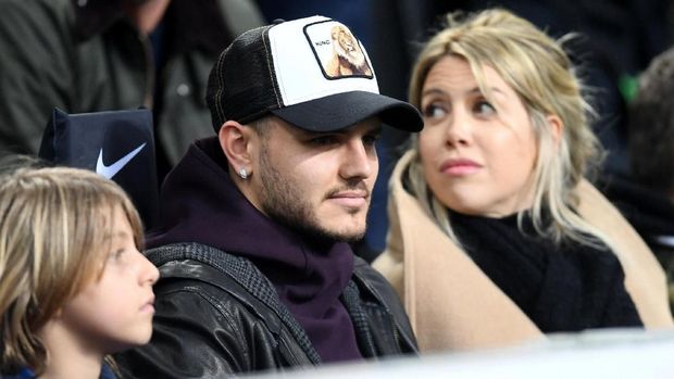 Mauro Icardi hanya menjadi penonton di laga Inter vs Sampdoria.