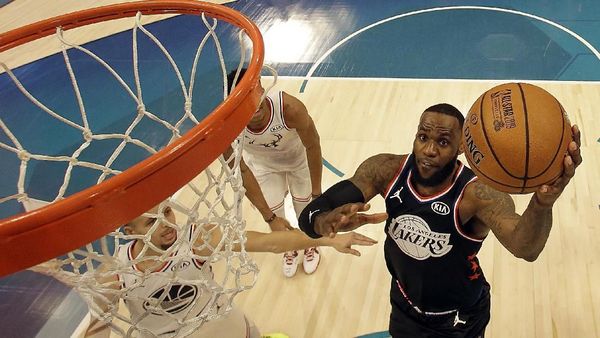All Star Seru Banget, Tim LeBron Kalahkan Tim Giannis