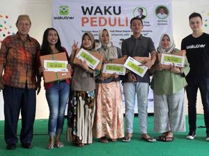 Wakuliner Gelar Aksi Peduli Dhuafa