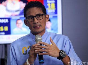Terbang ke Singapura, Sandiaga akan Jenguk Ani Yudhoyono Terbang ke Singapura, Sandiaga akan Jenguk Ani Yudhoyono