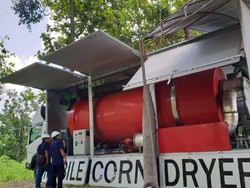 Ini Dia Alat Pengering Jagung yang Bisa Wira-wiri