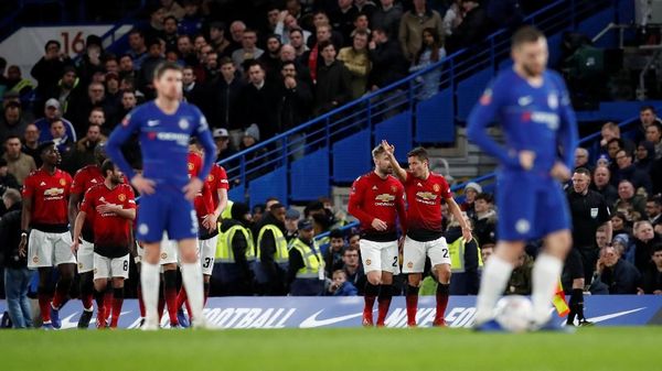 Manchester United Pecundangi Si Biru di Piala FA