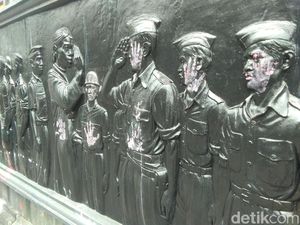 Janji Polisi Usut Vandalisme di Monumen Serangan Umum 1 Maret Yogya Janji Polisi Usut Vandalisme di Monumen Serangan Umum 1 Maret Yogya