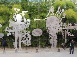 Entang Wiharso Pamer Karya di Pameran Seni Kontemporer Wuzhen