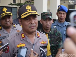 Polisi Ungkap Isi Tas yang Diledakkan di Pasar Sampang Cilacap