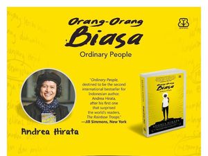 Novel Terbaru Andrea Hirata untuk Seseorang, Siapakah Dia? Novel Terbaru Andrea Hirata untuk Seseorang, Siapakah Dia?