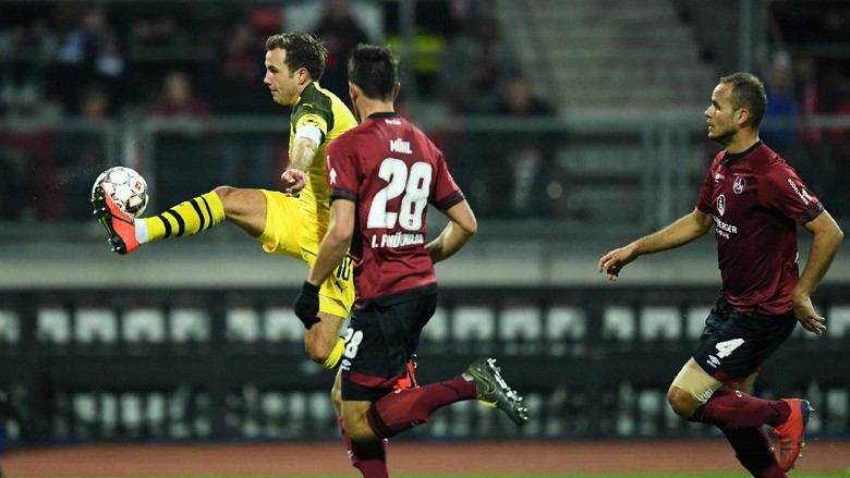 Hasil Liga Jerman: Diimbangi Nuernberg, Dortmund Gagal Jauhi Bayern