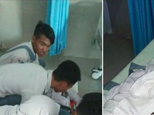 Detik-detik Siswi SMA Cedera Tulang Ekor karena Kursinya Ditarik Detik-detik Siswi SMA Cedera Tulang Ekor karena Kursinya Ditarik