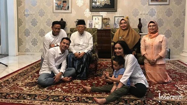 Keluarga Raffi Ahmad & Keluarga Ma'ruf Amin