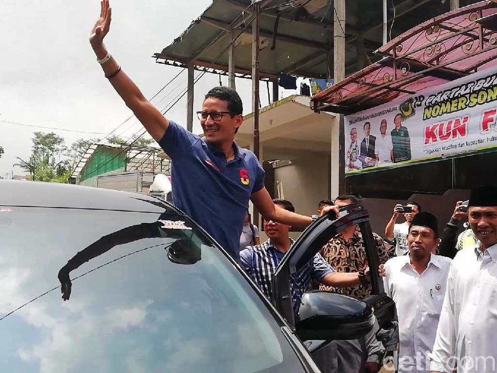 Eks Panglima GAM Bantah Manfaatkan Lahan Prabowo, Sandiaga Santai