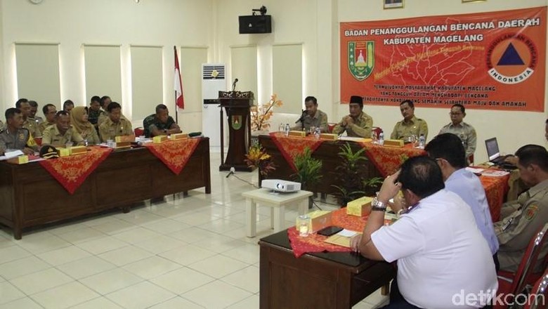 Jika Merapi Erupsi, Magelang Siap Tampung Warga dari Boyolali