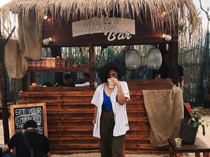 Main Film Baru, Begini Keseruan Nadine Waworuntu Saat Cicip Makanan Enak