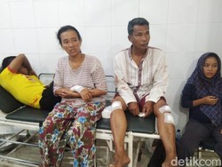 Satu Keluarga Dibacok Tetangga, Ibu Hamil 7 Bulan Ikut Jadi Korban