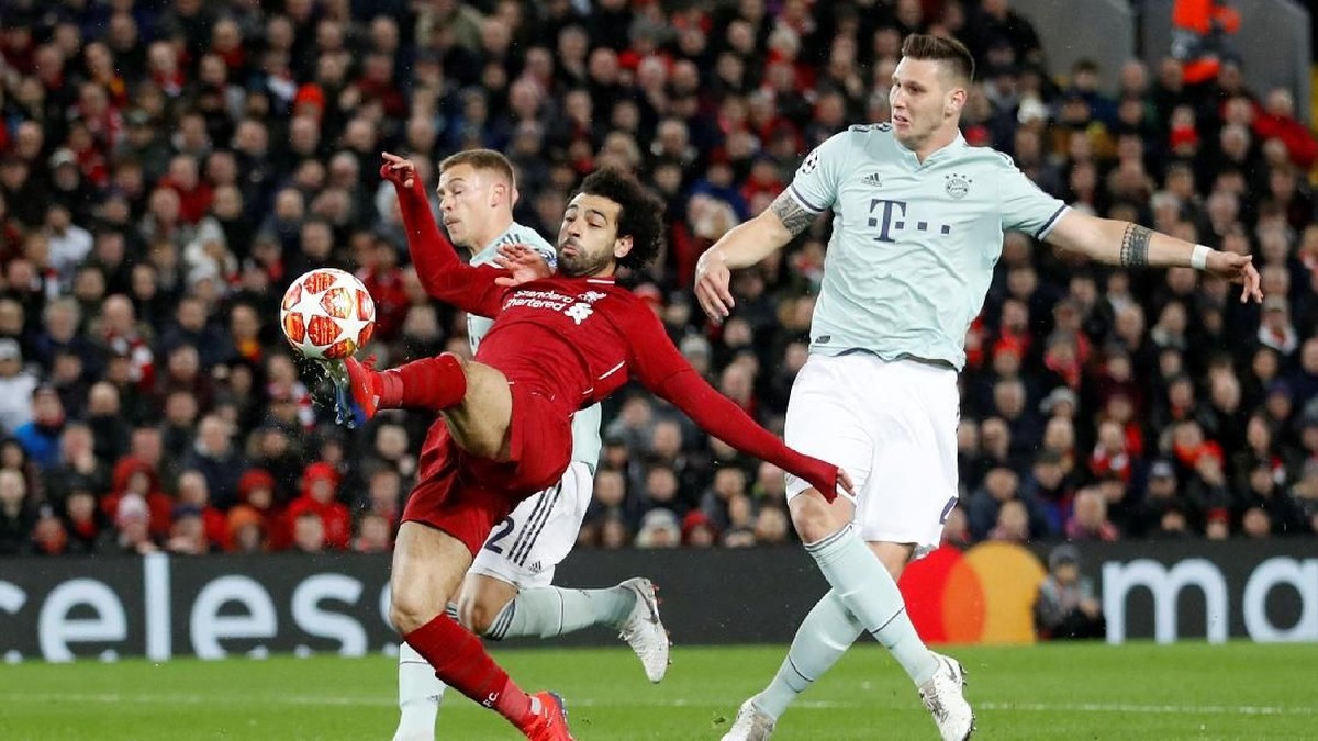 Liverpool vs Bayern Munich imbang 0-0. (Foto: Carl Recine/Reuters)