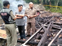 Mencekamnya Detik-detik Kebakaran Bunuh Diri Sekeluarga di Sukabumi