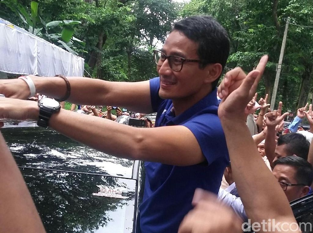 Prabowo Dibela JK Soal Tanah, Sandiaga: Kami Sangat Bersyukur Prabowo Dibela JK Soal Tanah, Sandiaga: Kami Sangat Bersyukur