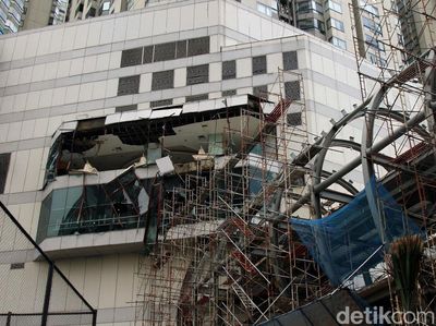 Penampakan Terkini Usai Ledakan di Mal Taman Anggrek