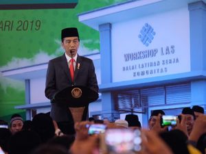 Tingkatkan SDM, Jokowi Buat 3.000 Balai Latihan Kerja di Ponpes