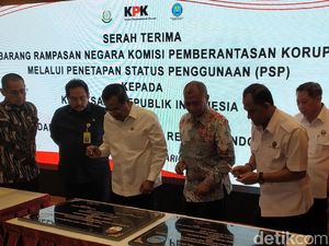 KPK Serahkan Barang Rampasan Rp 110 M ke BNN dan Kejagung