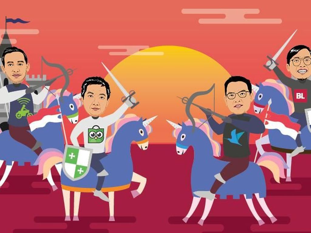 Sosok di Balik 4 Unicorn Indonesia Sosok di Balik 4 Unicorn Indonesia
