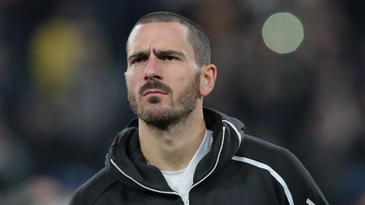 Bek Juventus Leonardo Bonucci. (Foto: Emilio Andreoli/Getty Images)