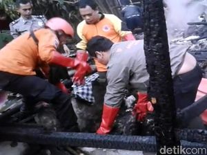 Fakta Baru Sekeluarga Tewas, Suami Duga Bunuh Istri Sebelum Terbakar